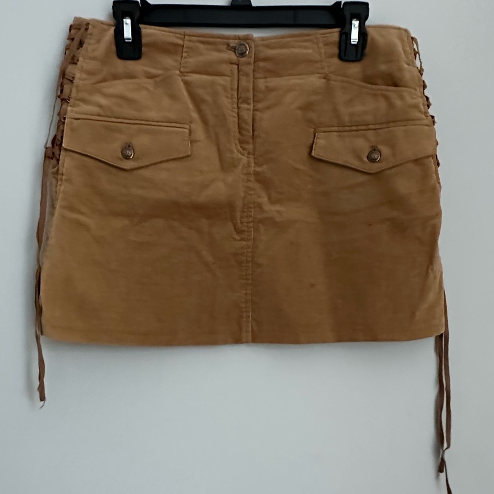 Max Studio tan colored skirt size 6
